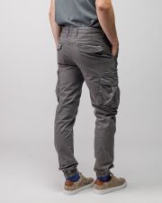 GREY MEN'S SIDE POCKET PANTS