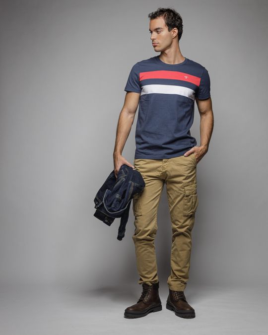 SZÜRKE FÉRFI OLDALZSEBES NADRÁG 1D25FW1002LP6101