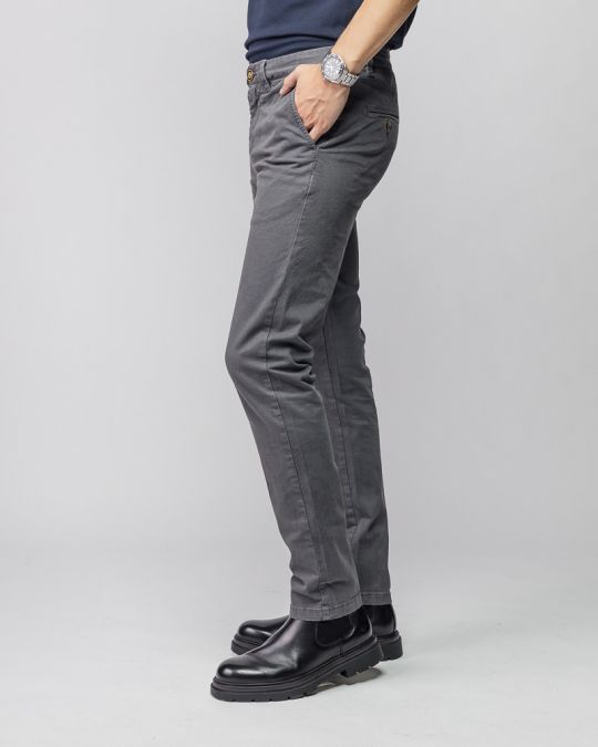 GREY MEN'S CHINO PANTS 1D25FW1001LP6101
