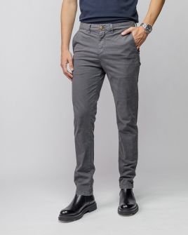 SZÜRKE FÉRFI CHINO NADRÁG 1D25FW1001LP6101