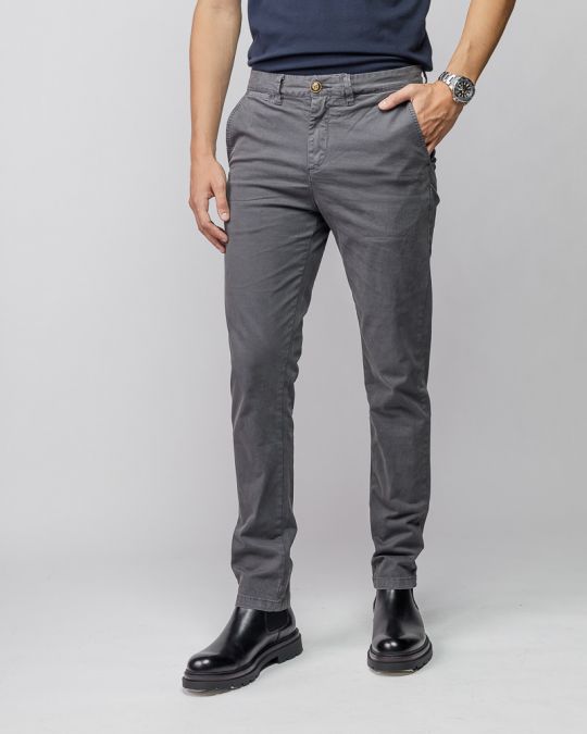GREY MEN'S CHINO PANTS 1D25FW1001LP6101