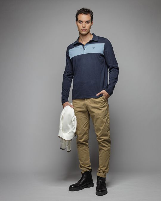 GREY MEN'S CHINO PANTS 1D25FW1000LP6101