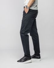 BLACK MEN'S CHINO PANTS