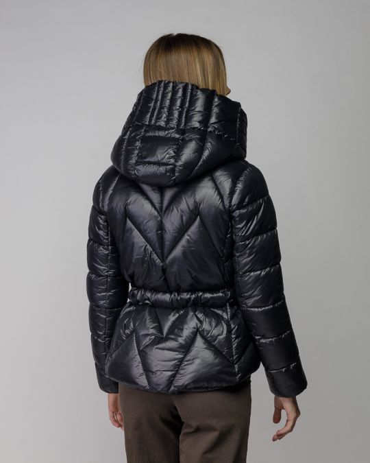 FEKETE NŐI RÖVID KABÁT 2D25FW3574KA1600