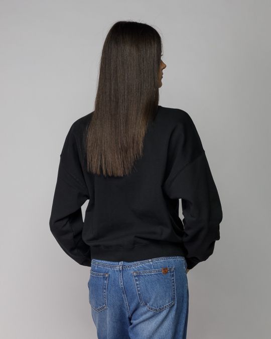 FEKETE NŐI PULÓVER 2D25FW4593LS0705