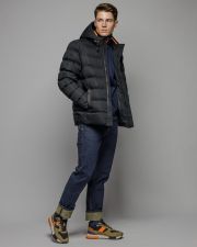 FEKETE FÉRFI KABÁT