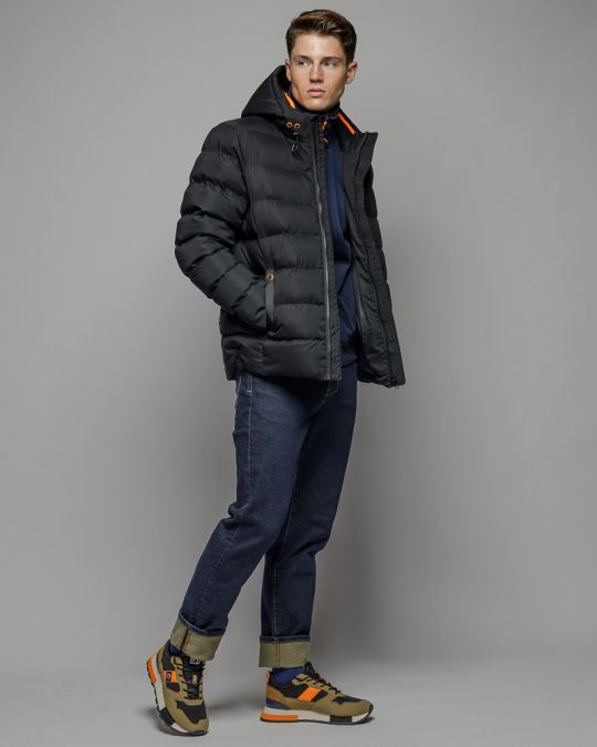 FEKETE FÉRFI KABÁT 1D25FW3070KA1600