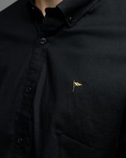 FEKETE FÉRFI POPLIN ING