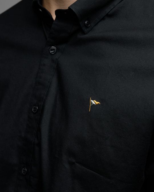 FEKETE FÉRFI POPLIN ING 1D25FW5009LS1301