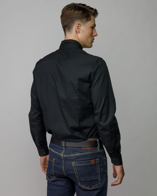 FEKETE FÉRFI POPLIN ING 1D25FW5009LS1301