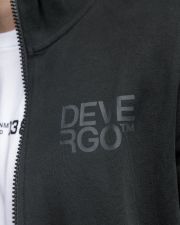 FEKETE FÉRFI CIPZÁRAS PULÓVER