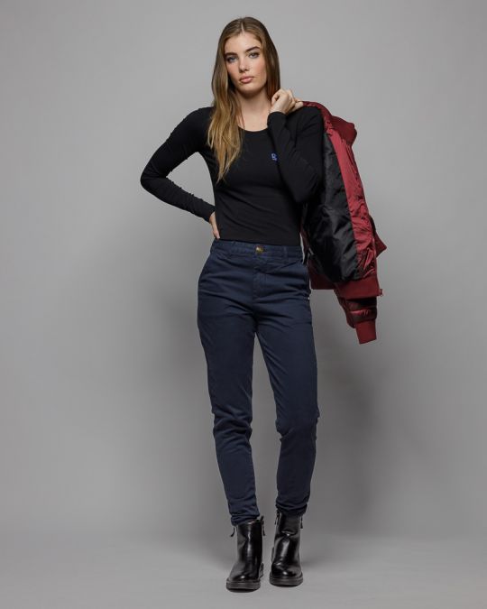 KÉK NŐI CHINO NADRÁG 2D25FW1541LP6106