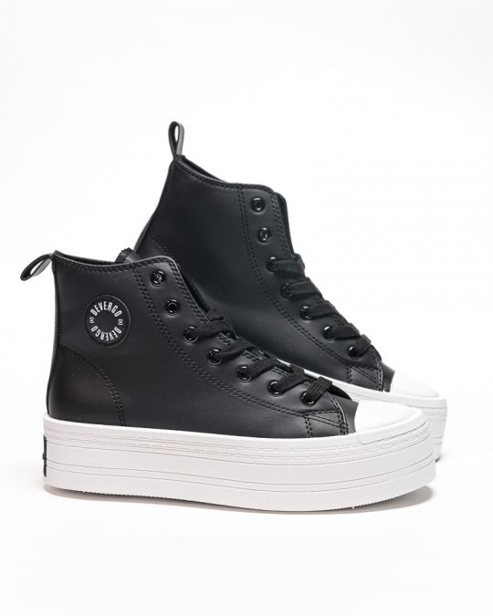 FEKETE NŐI SNEAKER - MEGI DE25FW3521PU BF