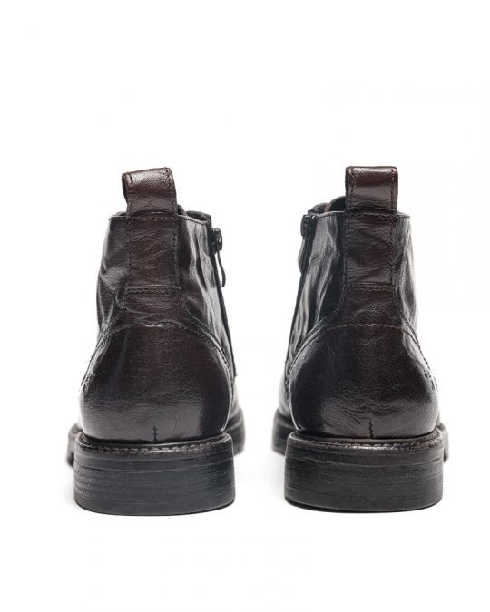 BARNA FÉRFI BŐR BAKANCS - GERARD DE25FW6045LE WR