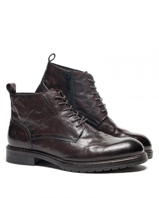 BARNA FÉRFI BŐR BAKANCS - GERARD DE25FW6045LE WR