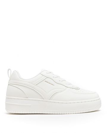 FEHÉR NŐI SNEAKER - SARA DE25FW5527PU UL