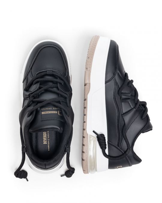 FEKETE NŐI SNEAKER - BUND DE25FW5537PU UL