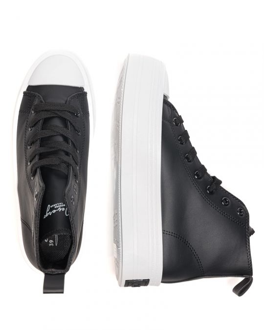 FEKETE NŐI SNEAKER - MEGI DE25FW3521PU BF