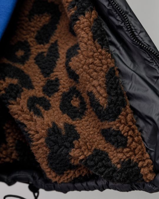 BLACK WOMEN'S SHORT COAT 2D25FW3592KA1600