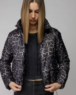 BROWN WOMEN'S SHORT COAT 2D25FW3592KA1600