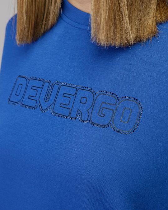 KÉK NŐI RÖVID UJJÚ PÓLÓ 2D25FW4529SS1201