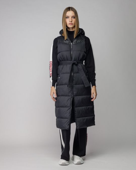 FEKETE NŐI HOSSZÚ MELLÉNY 2D25FW7520SL1600