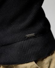 FEKETE FÉRFI KÖTÖTT GARBÓ PULÓVER