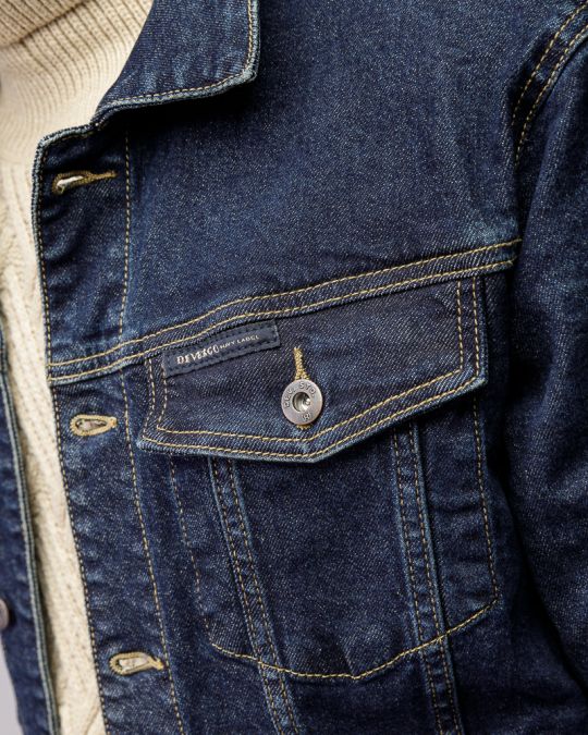 KÉK FÉRFI FARMER DZSEKI 1D25FW7077KA6106