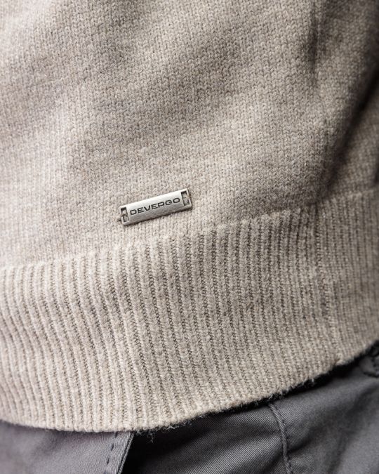 BARNA FÉRFI KÖTÖTT PULÓVER 1D25FW6033LS1101