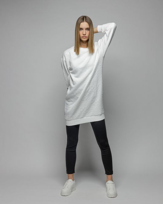 FEHÉR NŐI ZSAKÁRD RUHA 2D25FW9550DR1201