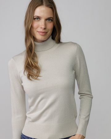 ARANY NŐI KÖTÖTT GARBÓ PULÓVER 2D25FW6540LS1101