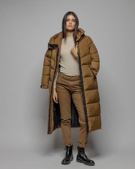 BÉZS NŐI KÖTÖTT PULÓVER 2D25FW6544LS1101