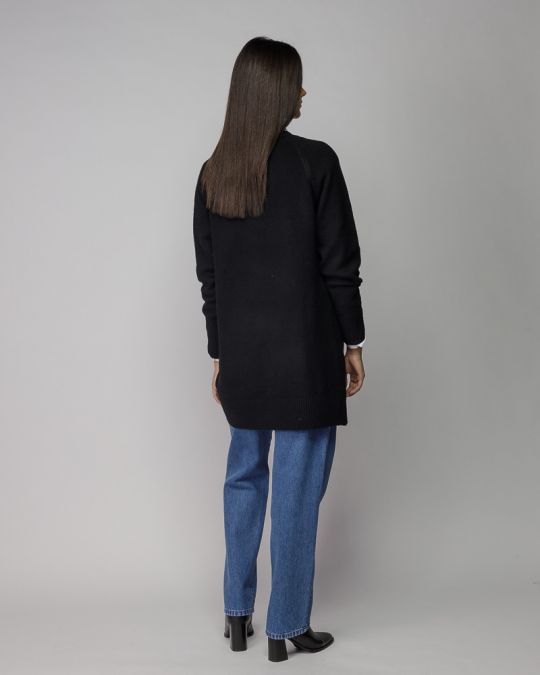 FEKETE NŐI KÖTÖTT KARDIGÁN 2D25FW6553KA1101