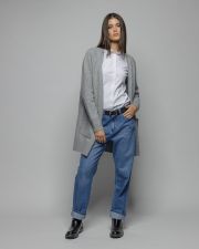 SZÜRKE NŐI KÖTÖTT KARDIGÁN