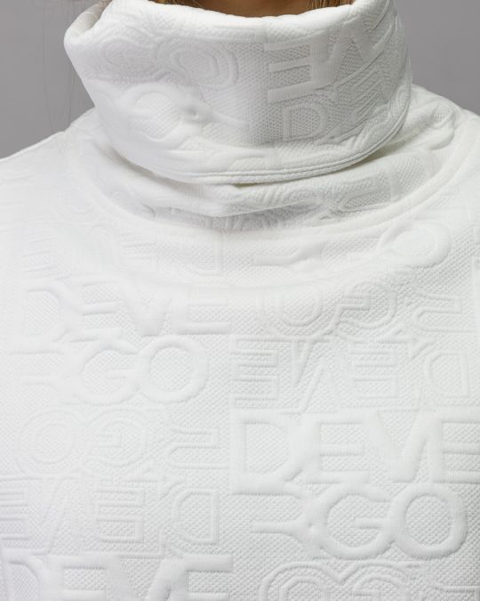 FEHÉR NŐI ZSAKÁRD PULÓVER 2D25FW4596LS1201