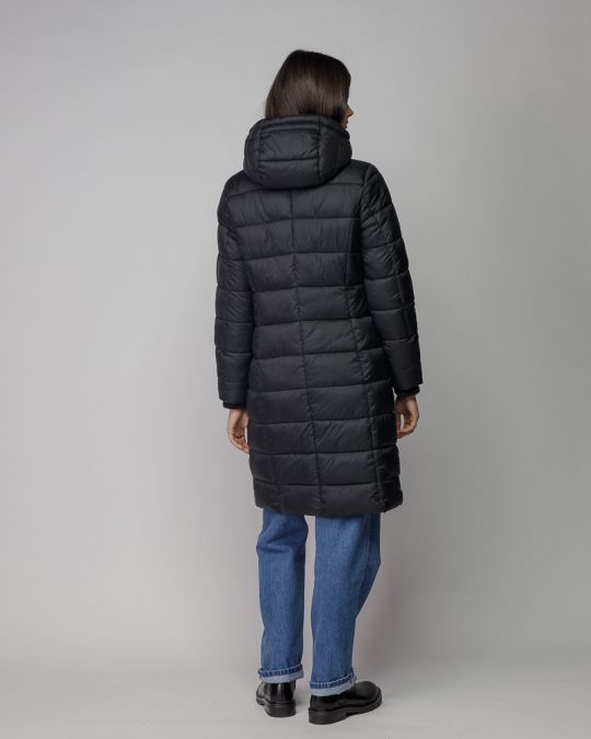 FEKETE NŐI HOSSZÚ TÉLI KABÁT 2D25FW3515KA1600