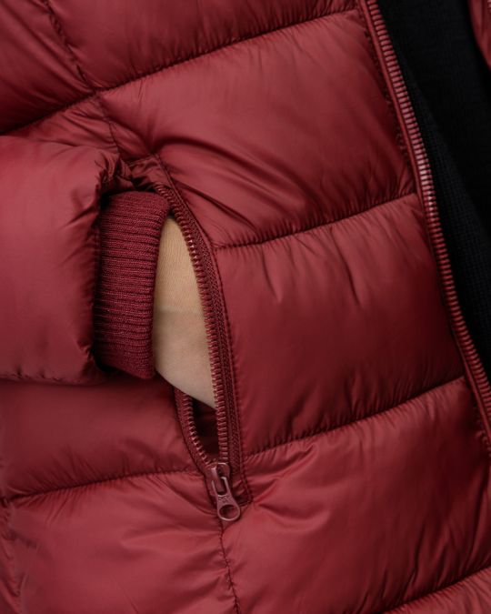 BORDÓ NŐI HOSSZÚ TÉLI KABÁT 2D25FW3515KA1600