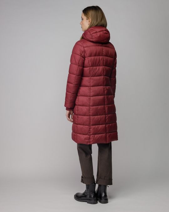 BORDÓ NŐI HOSSZÚ TÉLI KABÁT 2D25FW3515KA1600