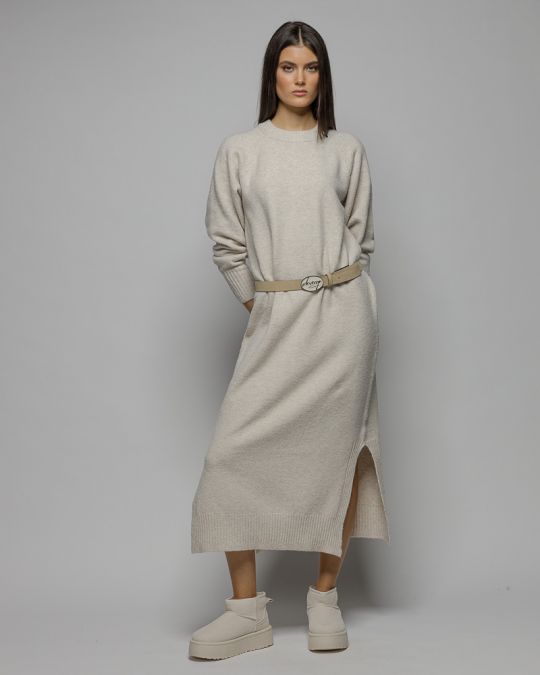 BÉZS NŐI KÖTÖTT RUHA 2D25FW9556DR1101