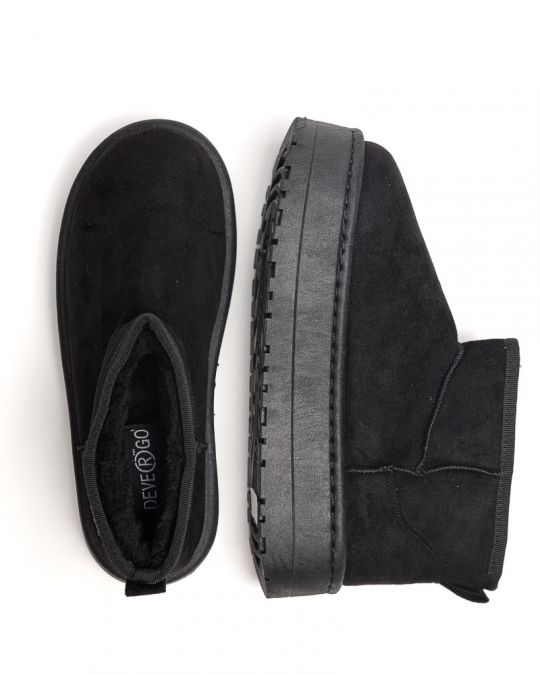 FEKETE NŐI CSIZMA - LIL DE25FW1505PU BF