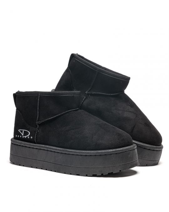 FEKETE NŐI CSIZMA - LIL DE25FW1505PU BF