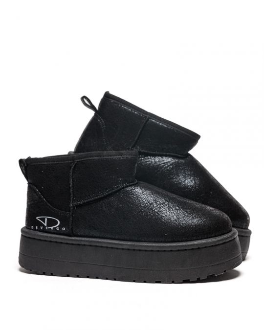 FEKETE NŐI CSIZMA - LIL DE25FW1505PU BF