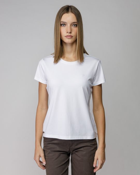 FEHÉR NŐI RÖVID UJJÚ PÓLÓ 2D25FW4524SS0105