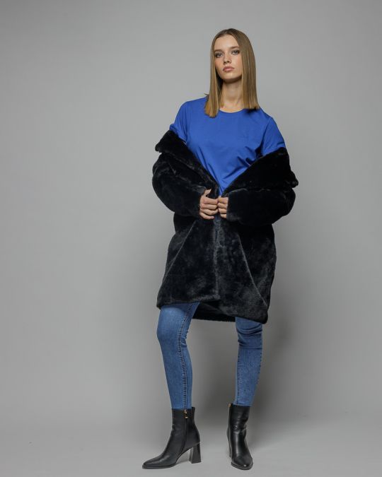 KÉK NŐI RÖVID UJJÚ PÓLÓ 2D25FW4524SS0105