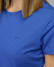 KÉK NŐI RÖVID UJJÚ PÓLÓ