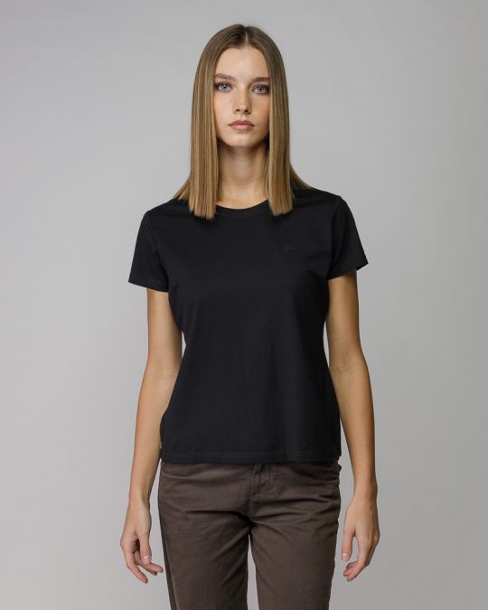 FEKETE NŐI RÖVID UJJÚ PÓLÓ 2D25FW4524SS0105