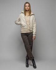 BÉZS NŐI HOSSZÚ UJJÚ GALLÉROS PÓLÓ