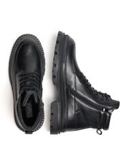 FEKETE FÉRFI BŐR BAKANCS - GAVI
