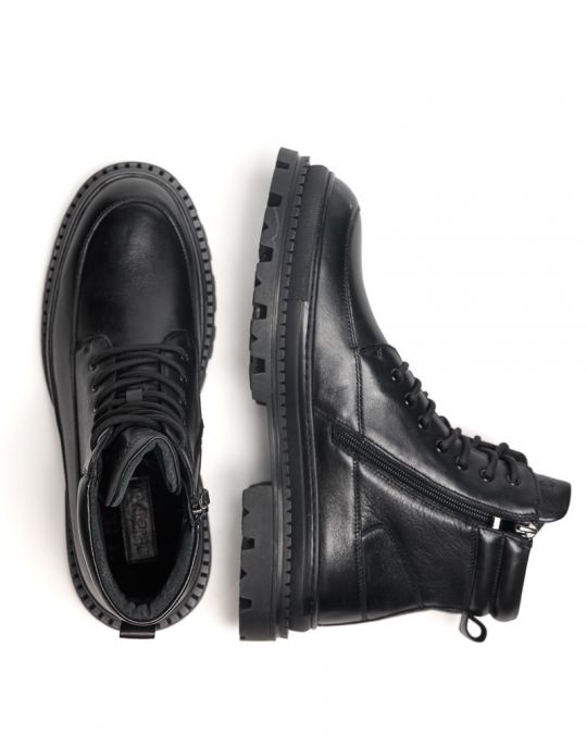 FEKETE FÉRFI BŐR BAKANCS - GAVI DE25FW6044LE WR