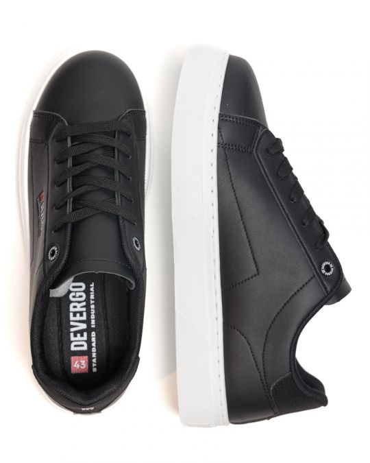 BLACK MEN'S SNEAKERS - STEAM DE25FW5004PU BF